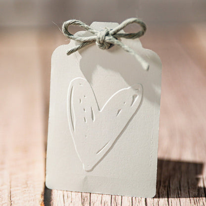 Prägestempel Herz - IN LOVE WITH PAPER