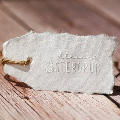 Prägestempel "kleiner Ostergruß" - IN LOVE WITH PAPER