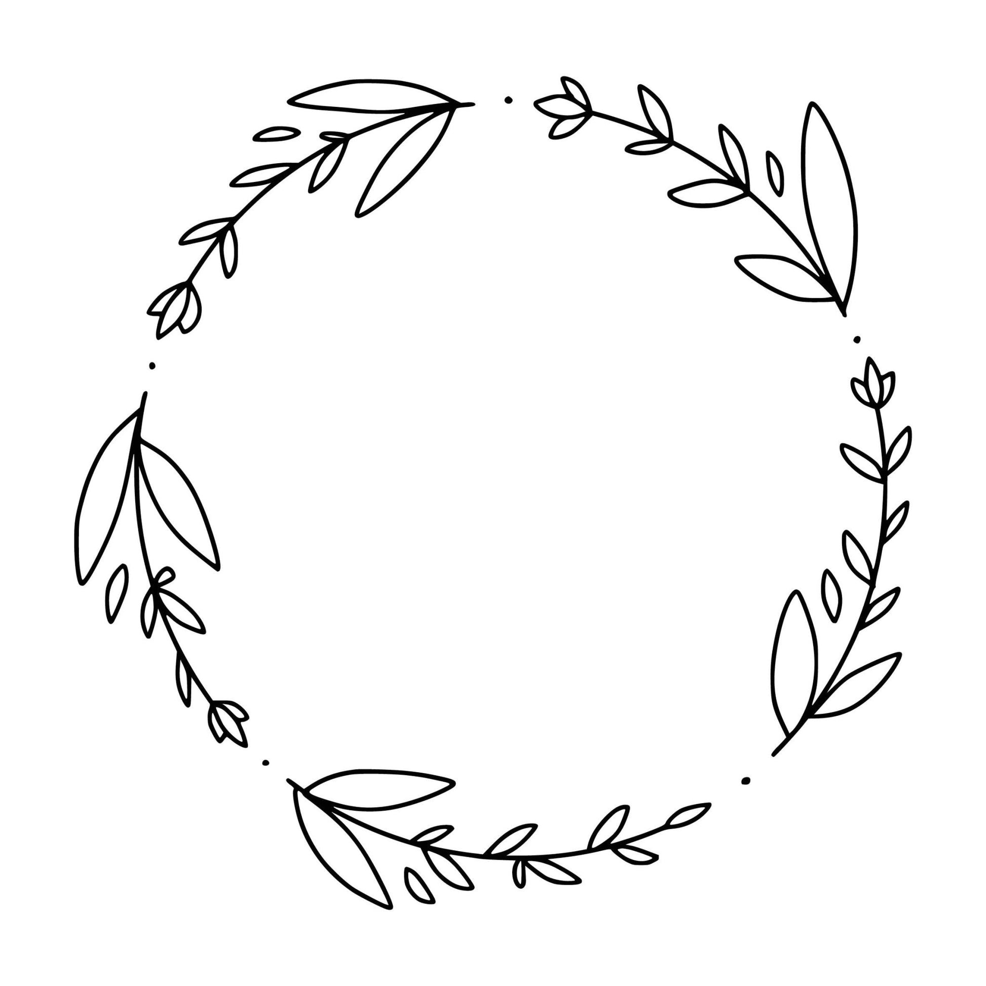 Prägestempel "Kranz 1" - IN LOVE WITH PAPER