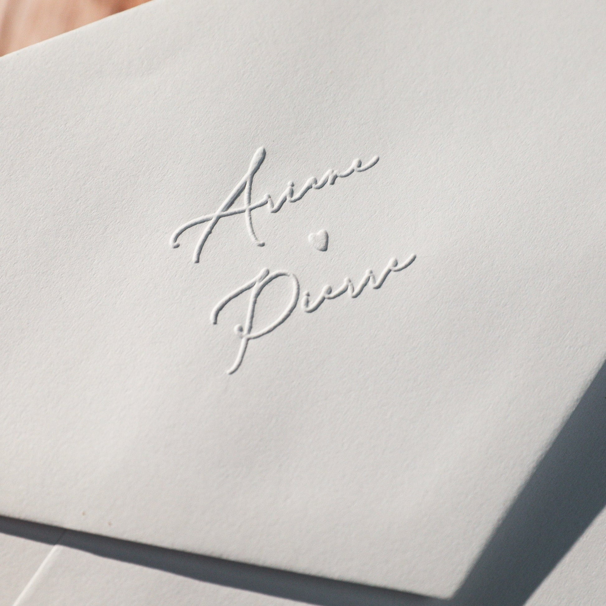 Prägestempel „Lugano" - IN LOVE WITH PAPER