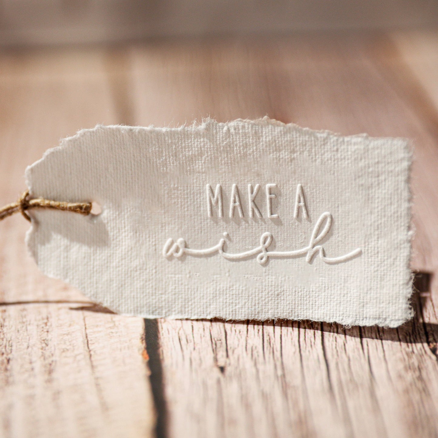 Prägestempel "Make a wish" - IN LOVE WITH PAPER