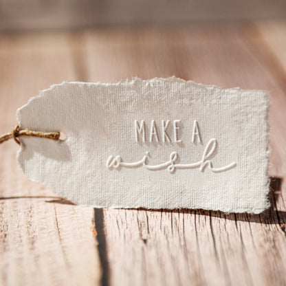 Prägestempel "Make a wish" - IN LOVE WITH PAPER