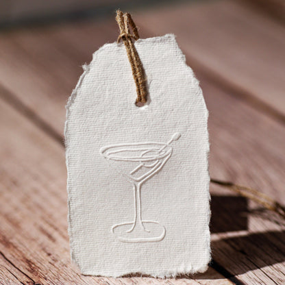 Prägestempel "Martiniglas" - IN LOVE WITH PAPER