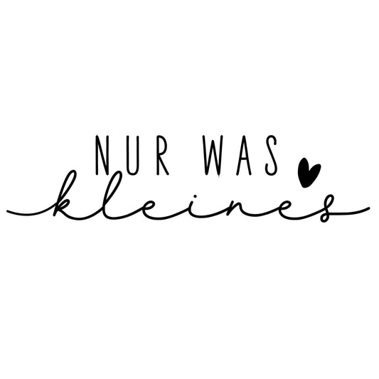 Prägestempel "Nur was kleines" - IN LOVE WITH PAPER