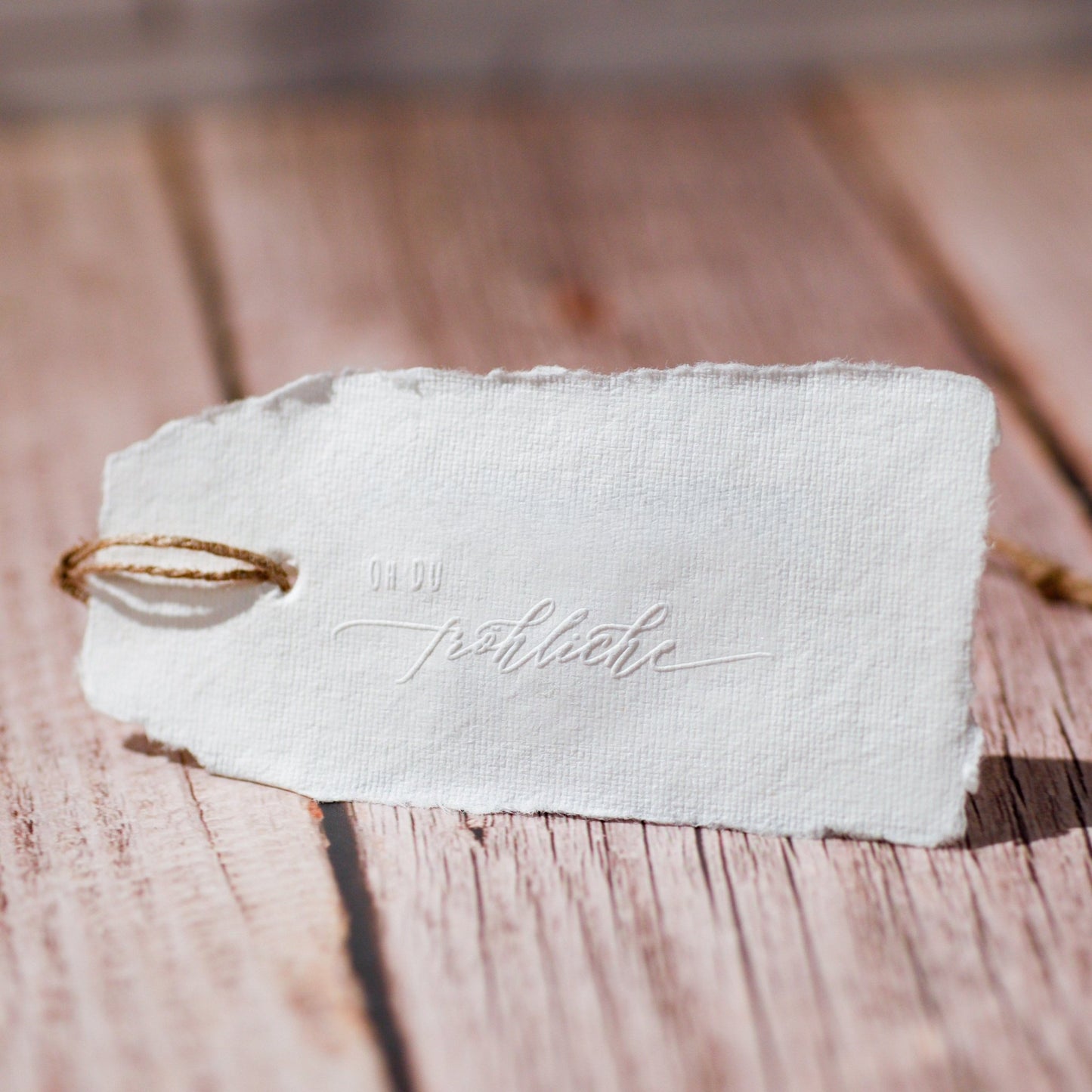 Prägestempel "Oh Du Fröhliche" - IN LOVE WITH PAPER