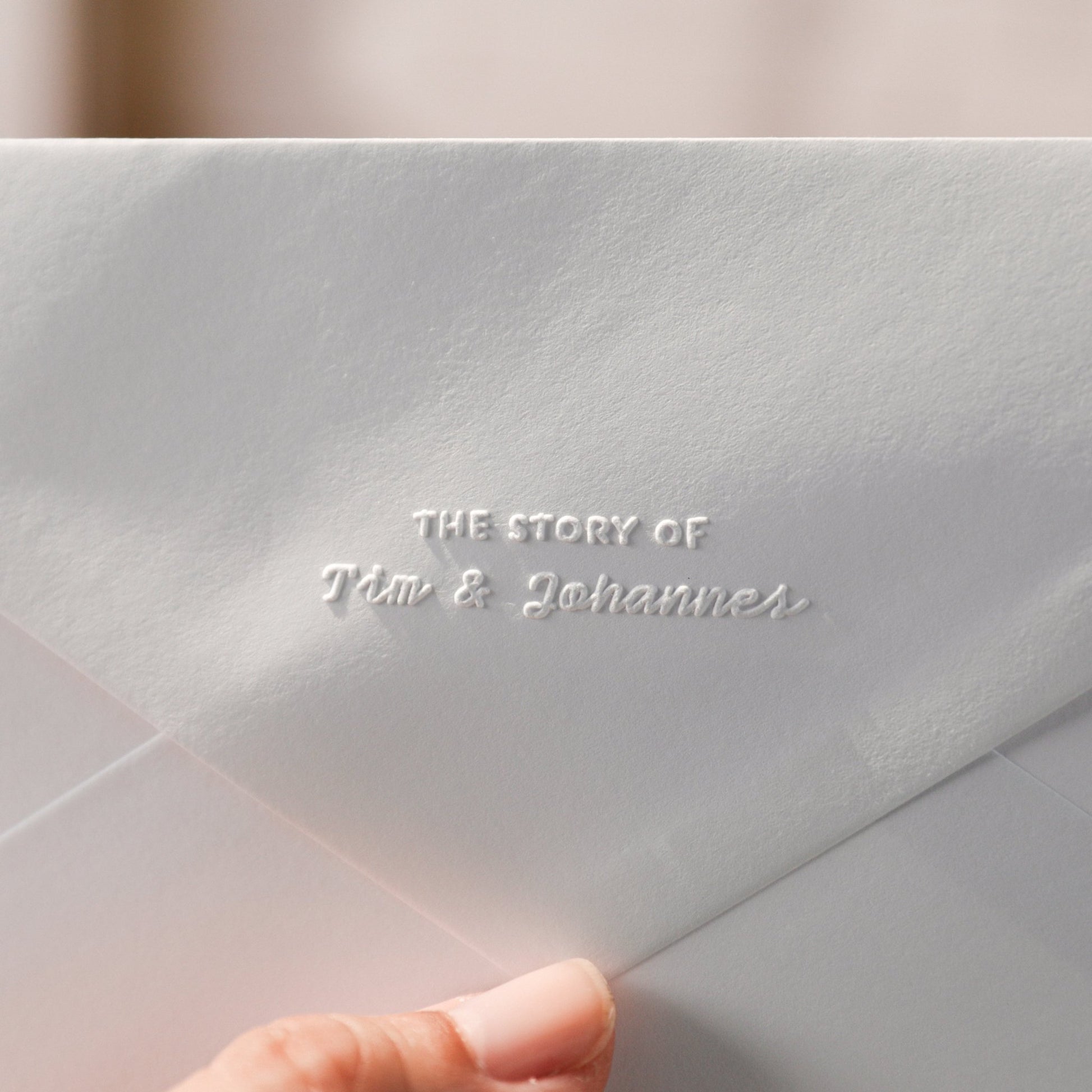 Prägestempel „Oxford" - IN LOVE WITH PAPER