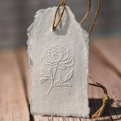 Prägestempel "Pfingstrose" - IN LOVE WITH PAPER