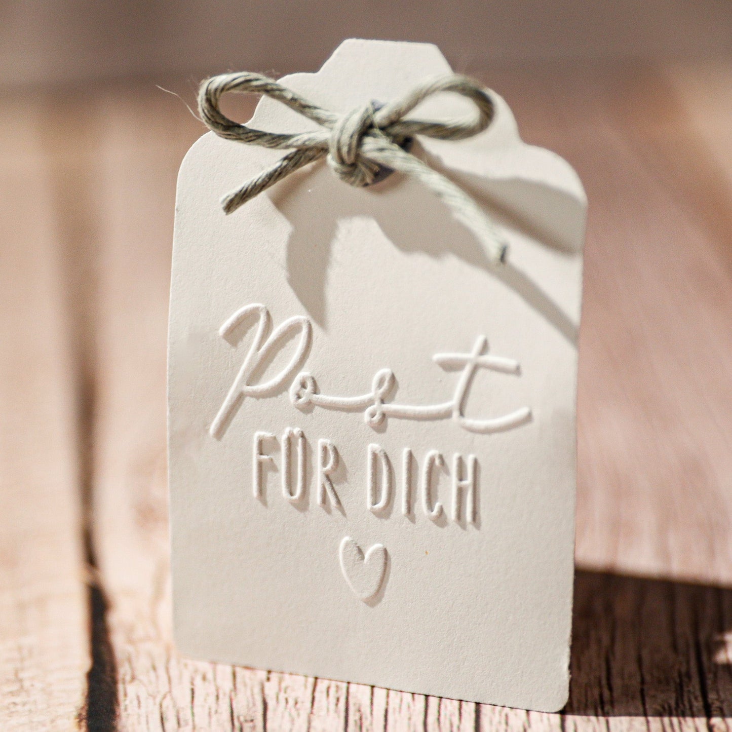 Prägestempel "Post für dich" - IN LOVE WITH PAPER