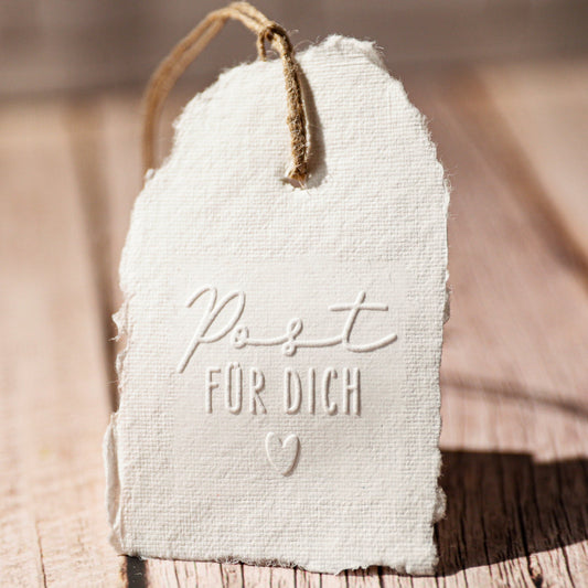 Prägestempel "Post für dich" - IN LOVE WITH PAPER
