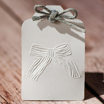 Prägestempel Schleife - IN LOVE WITH PAPER