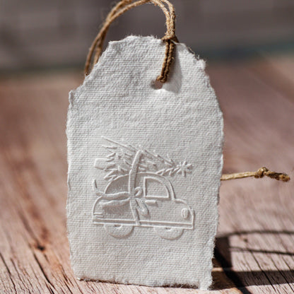 Prägestempel Weihnachtsauto - IN LOVE WITH PAPER