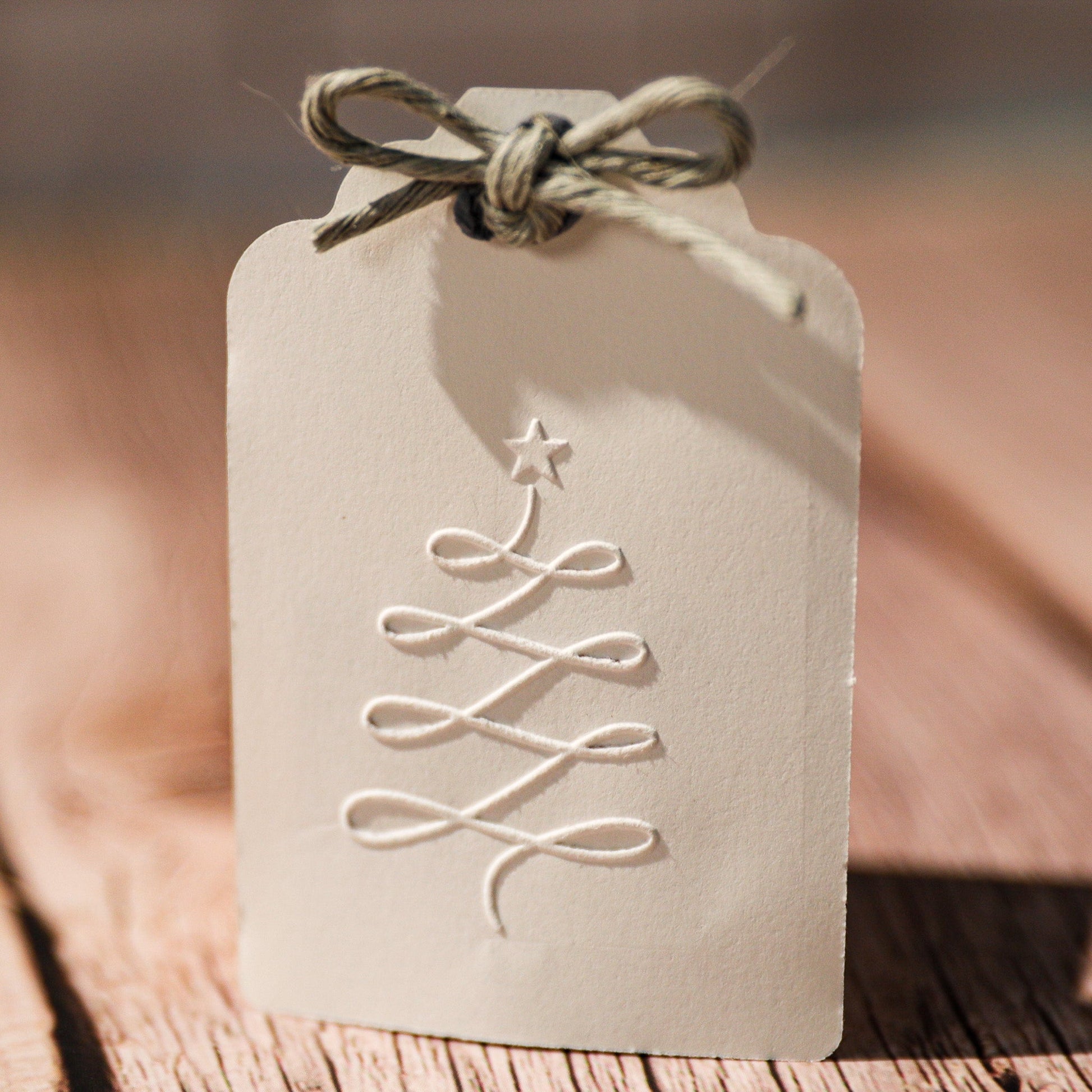 Prägestempel "Weihnachtsbäumchen" - IN LOVE WITH PAPER