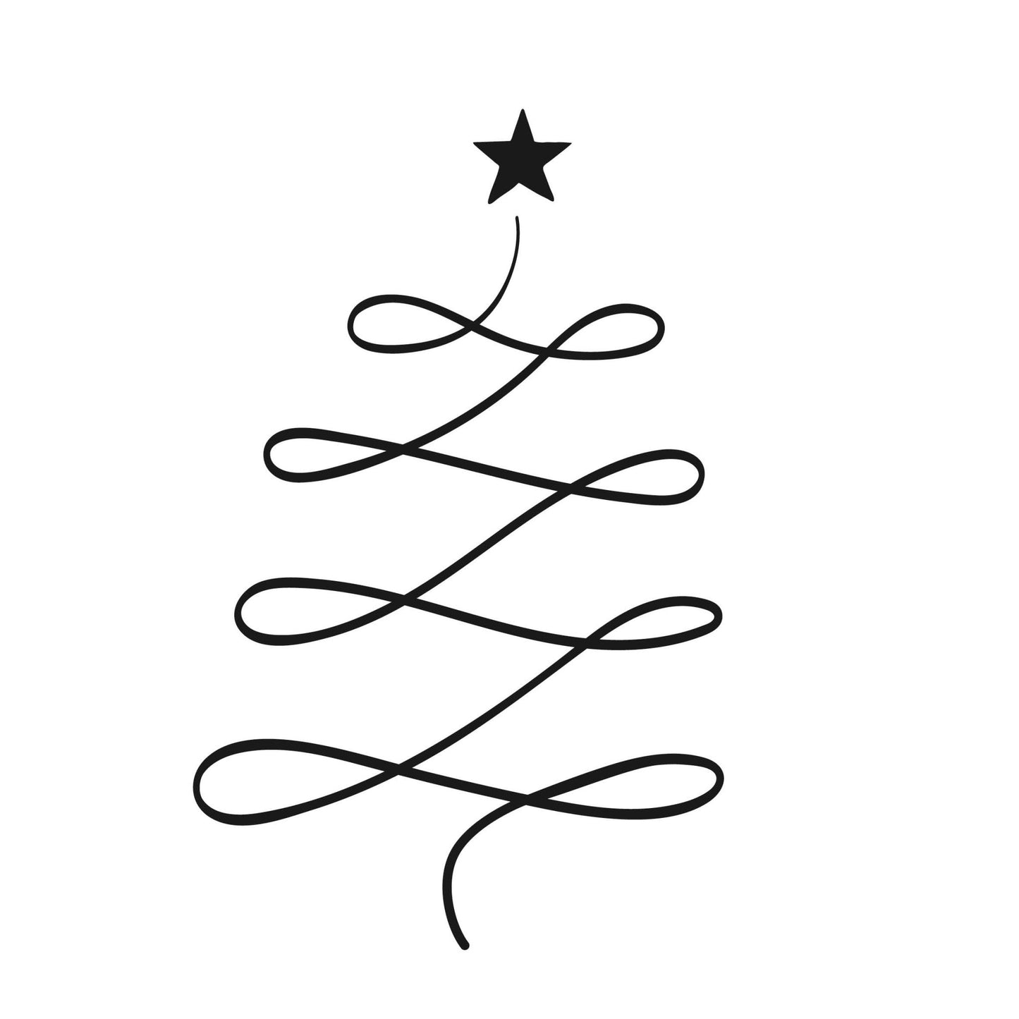 Prägestempel "Weihnachtsbäumchen" - IN LOVE WITH PAPER