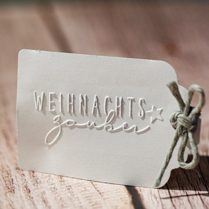 Prägestempel "Weihnachtszauber" - IN LOVE WITH PAPER