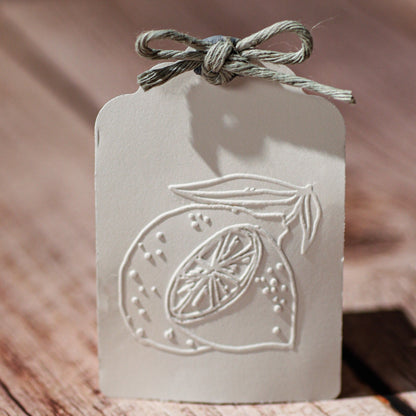 Prägestempel "Zitrone" - IN LOVE WITH PAPER