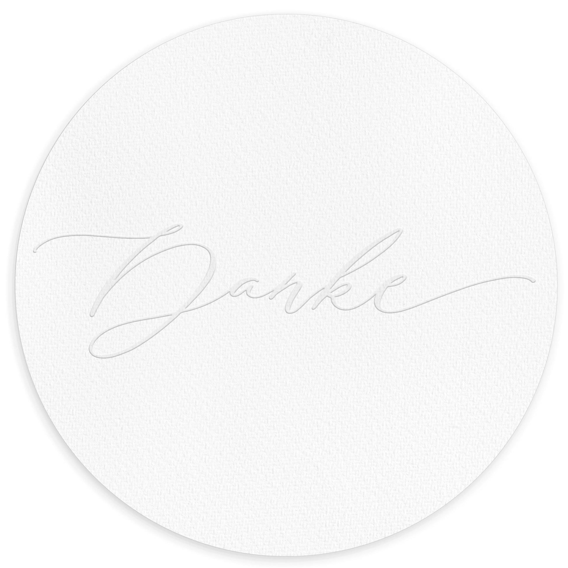 Prägestempel "Danke" - IN LOVE WITH PAPER