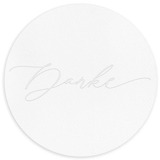 Prägestempel "Danke" - IN LOVE WITH PAPER