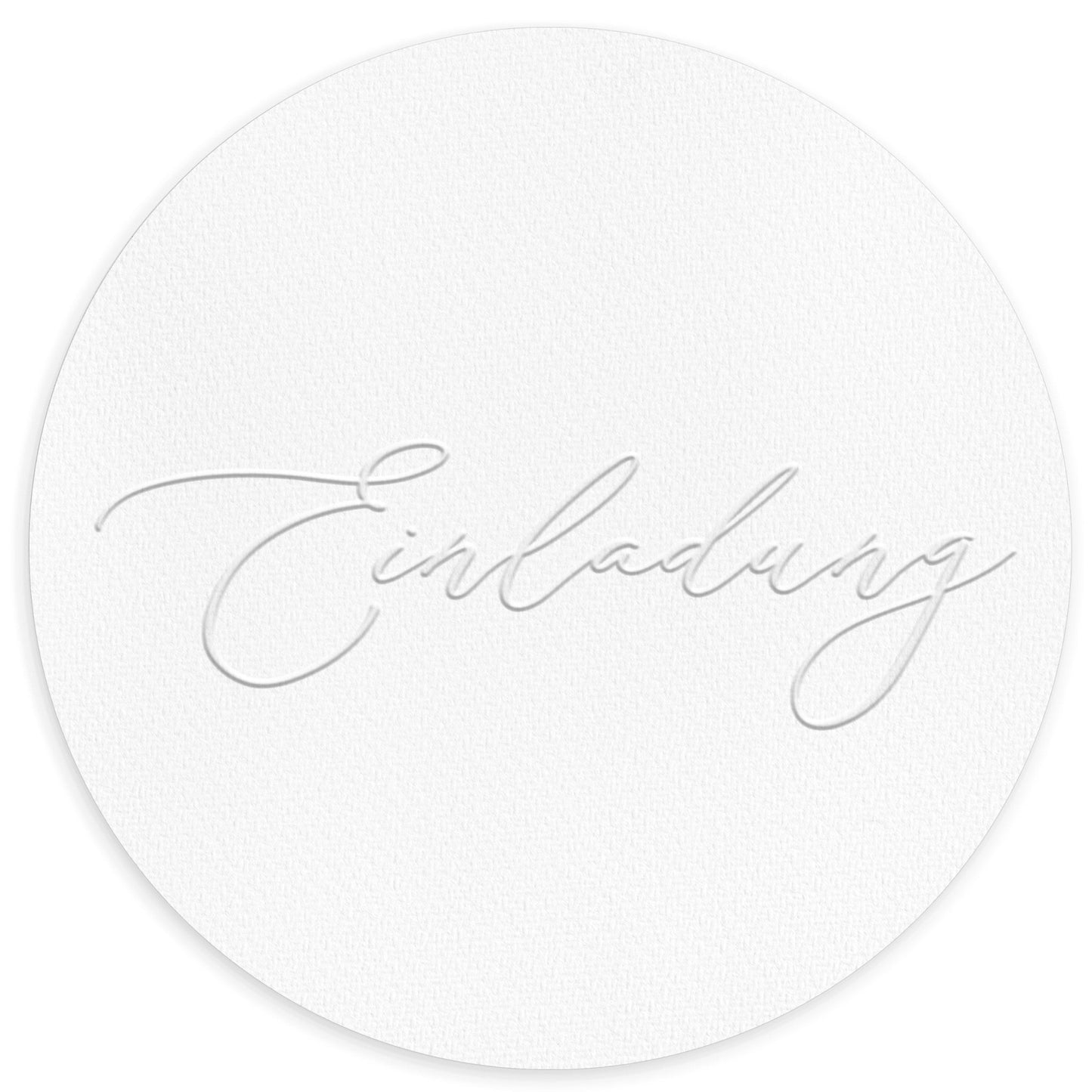 Prägestempel "Einladung" - IN LOVE WITH PAPER