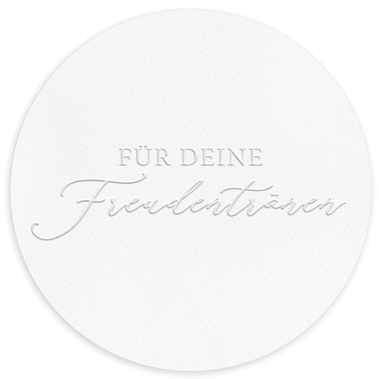 Prägestempel "Für deine Freudentränen" - IN LOVE WITH PAPER
