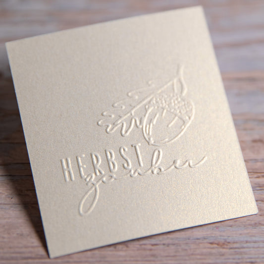 Prägestempel Herbstzauber - IN LOVE WITH PAPER