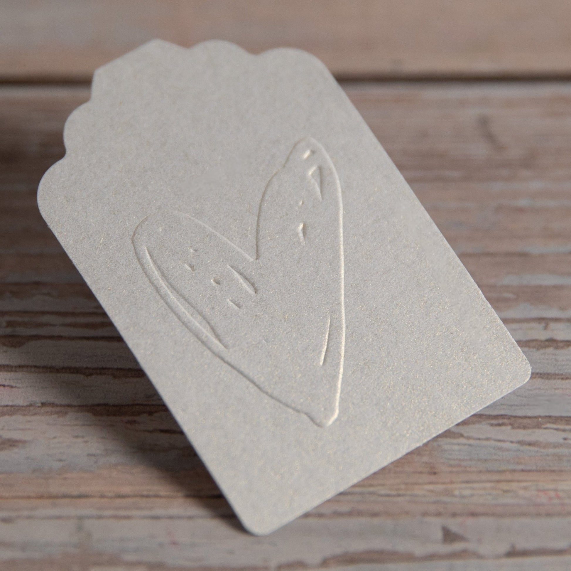 Prägestempel Herz - IN LOVE WITH PAPER