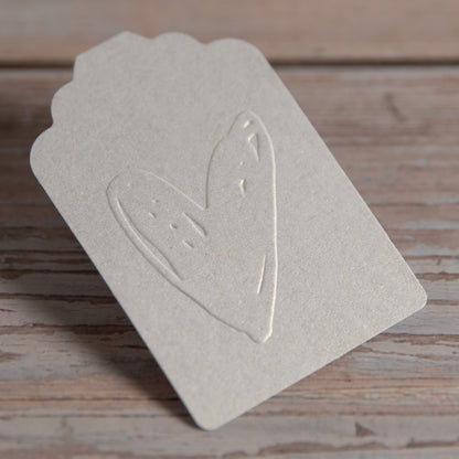 Prägestempel Herz - IN LOVE WITH PAPER