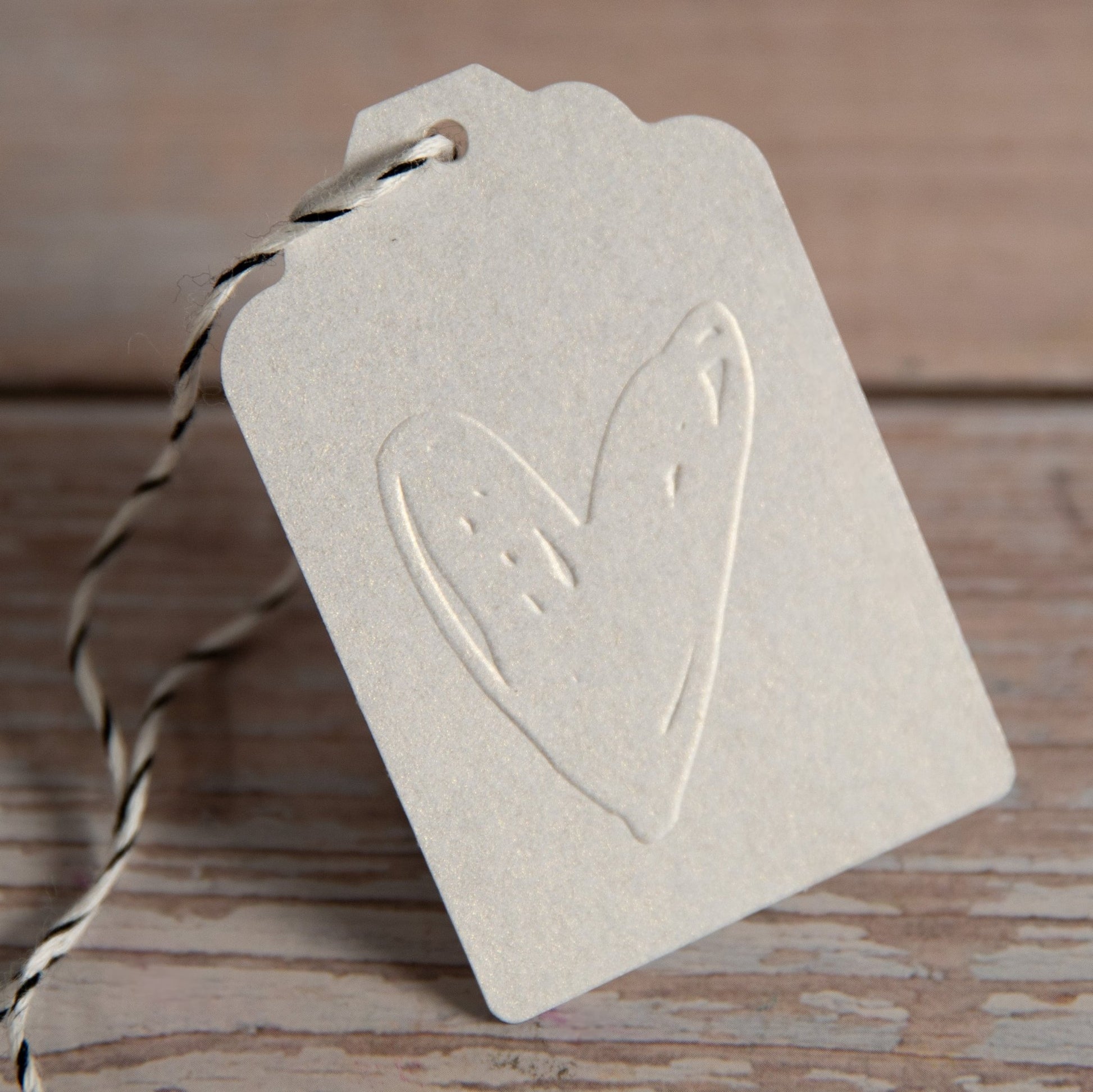 Prägestempel Herz - IN LOVE WITH PAPER