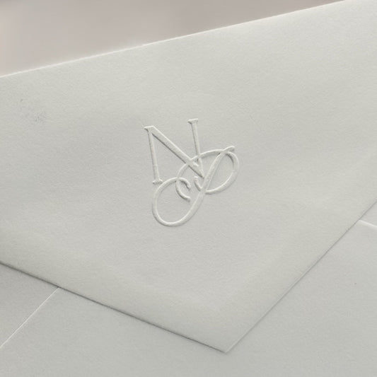 Hochzeitspräger Monogram "Mailand" - IN LOVE WITH PAPER