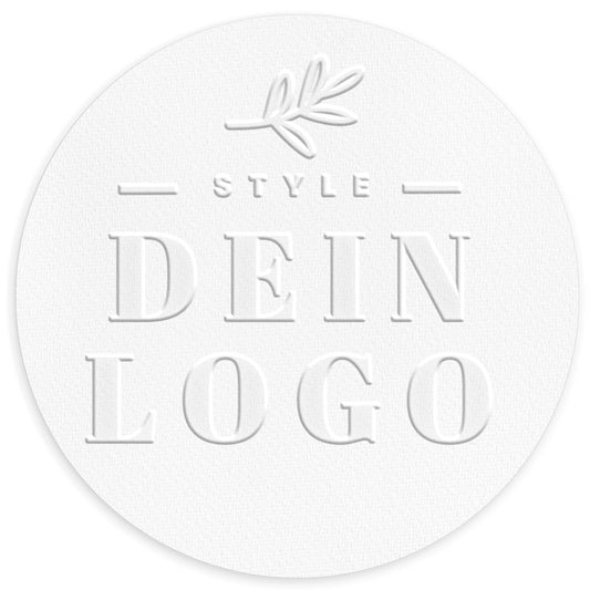 Prägestempel mit Deinem Logo & Deinem Design - IN LOVE WITH PAPER