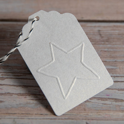 Prägestempel Stern (nur Kontur) - IN LOVE WITH PAPER