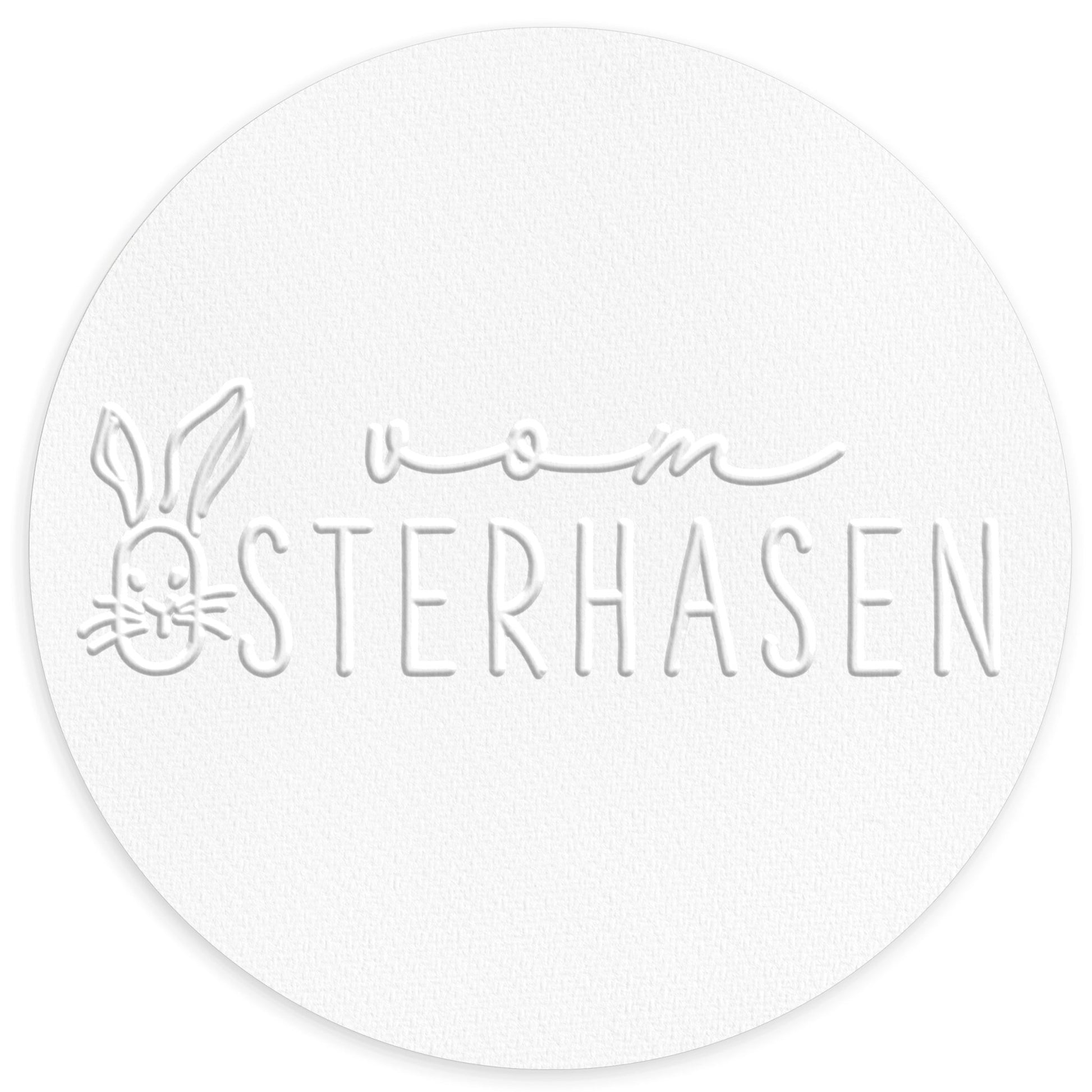 Prägestempel "vom Osterhasen"