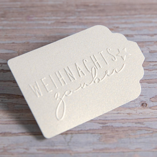Prägestempel "Weihnachtszauber" - IN LOVE WITH PAPER