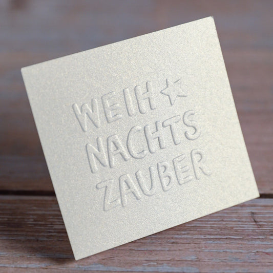Prägestempel "Weihnachtszauber" - IN LOVE WITH PAPER