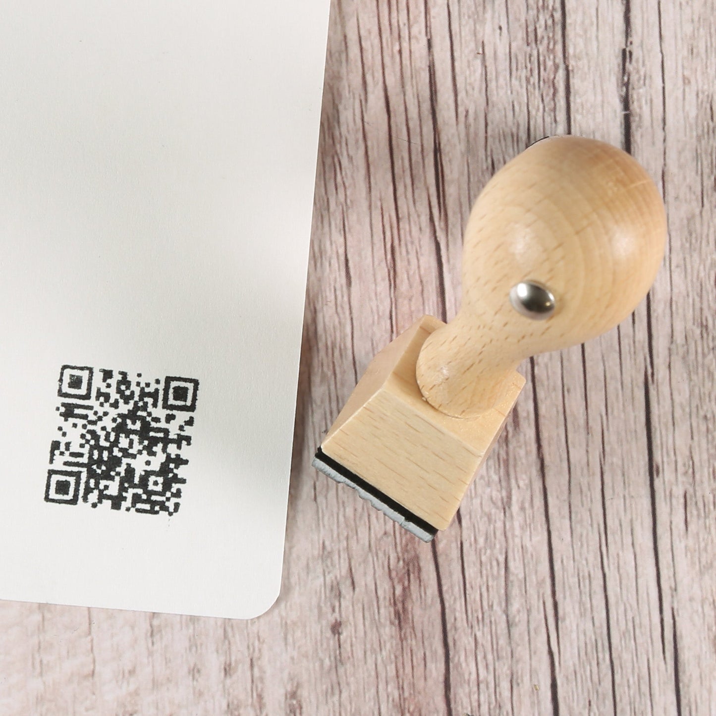 QR-Code Stempel personalisiert – Dein Link als Stempel