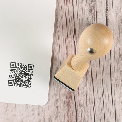 QR-Code Stempel personalisiert – Dein Link als Stempel