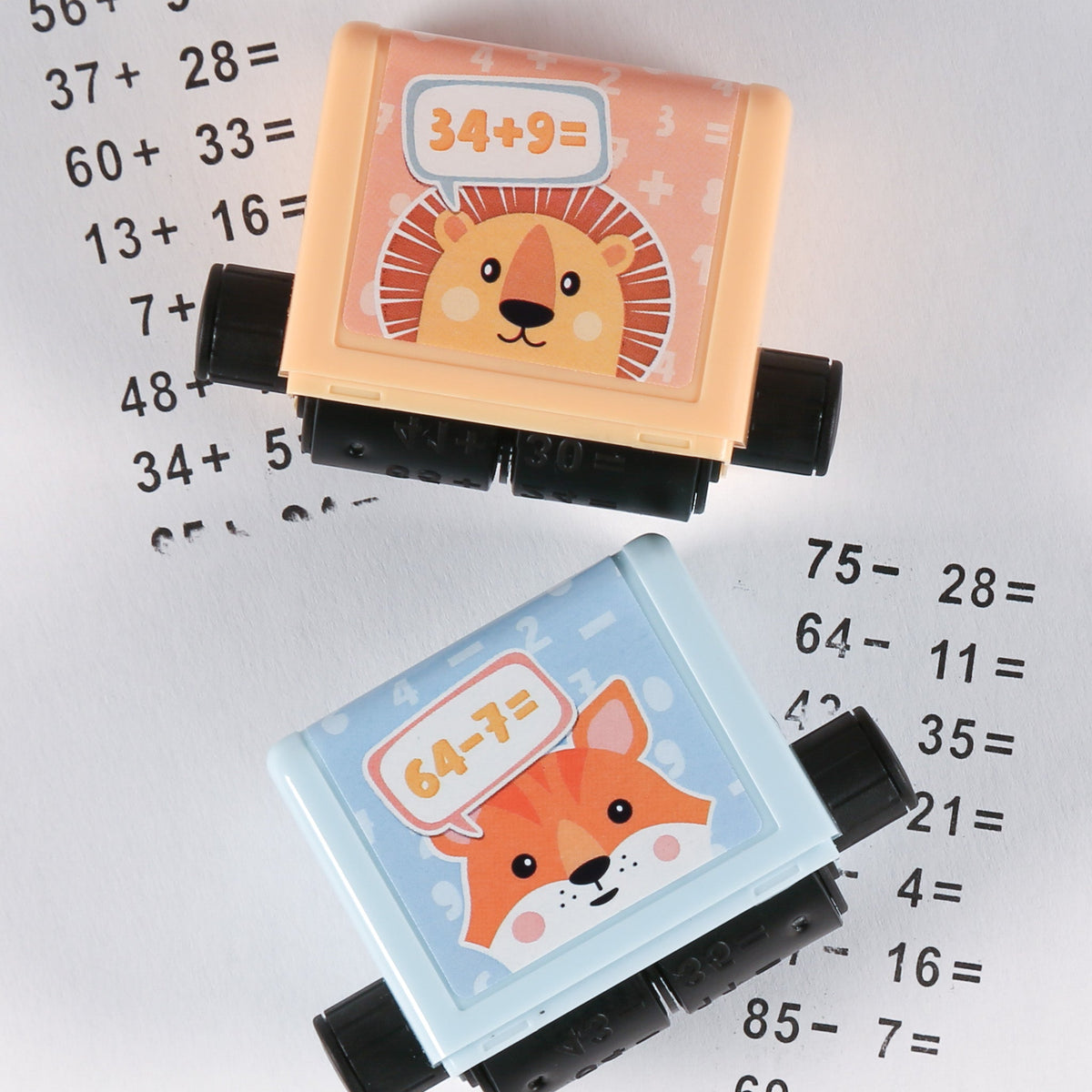 Rechenrally "Little Dots" Rollstempel - IN LOVE WITH PAPER