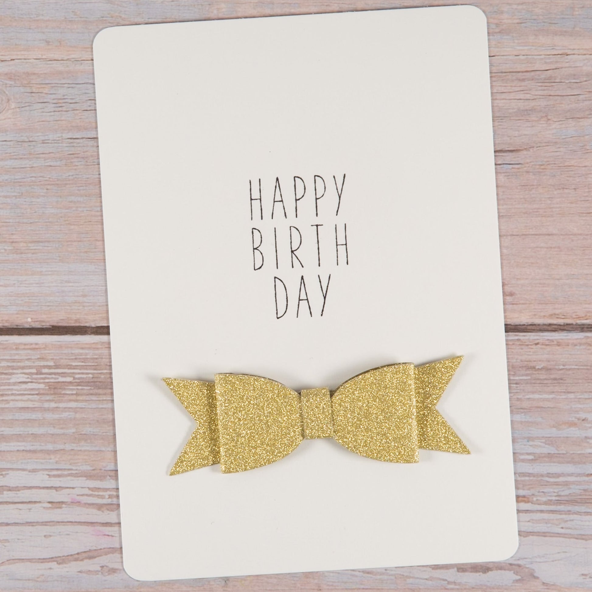 Schleifen - Sticker (gold, 3D) - IN LOVE WITH PAPER