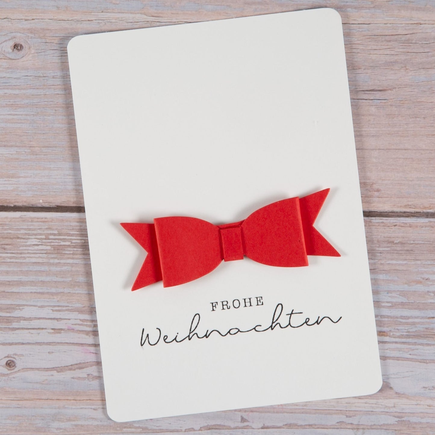 Schleifen - Sticker (rot, 3D) - IN LOVE WITH PAPER