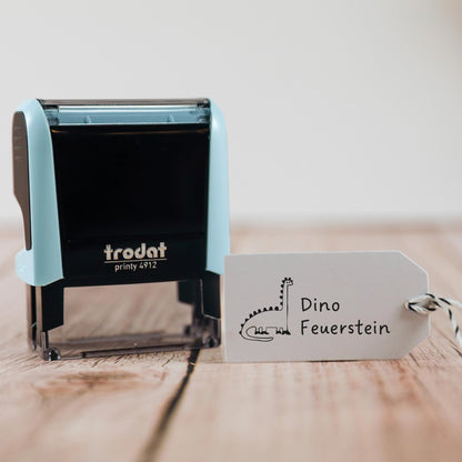 Selbstfärbestempel Dino