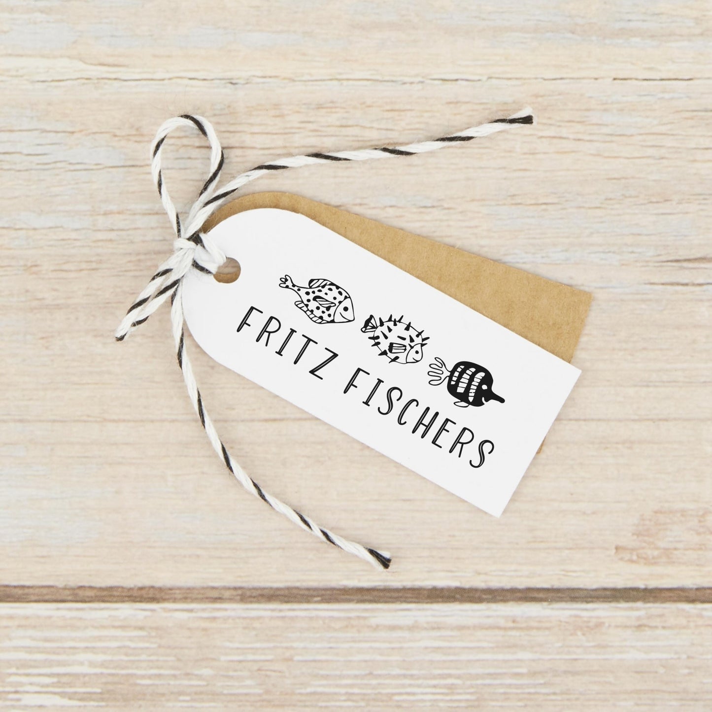 Selbstfärbestempel Fischers Fritze