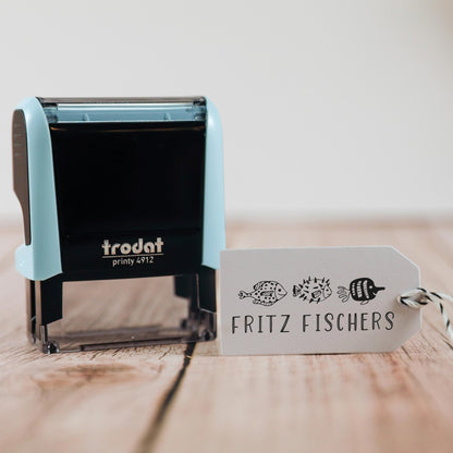 Selbstfärbestempel Fischers Fritze