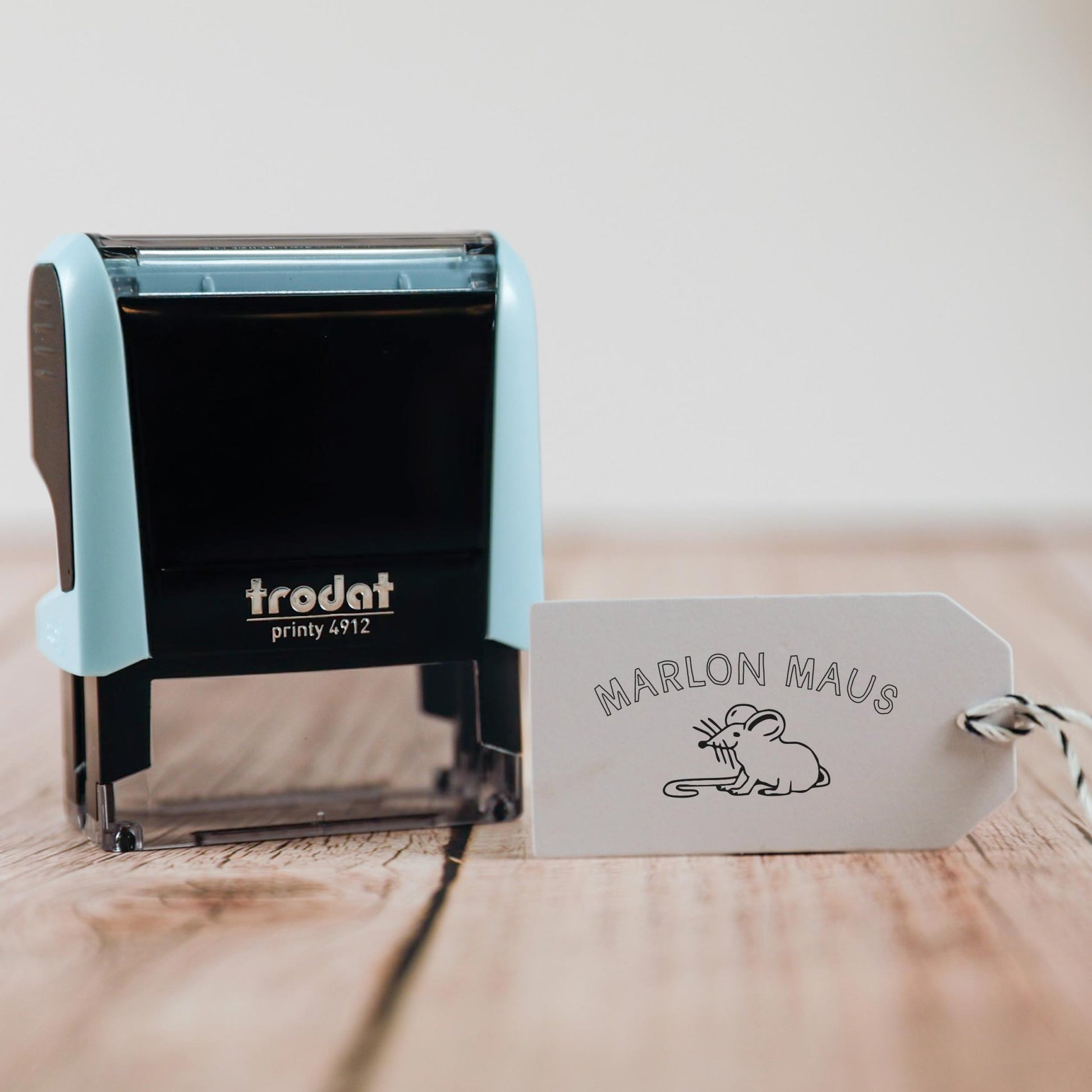 Selbstfärbestempel Maus