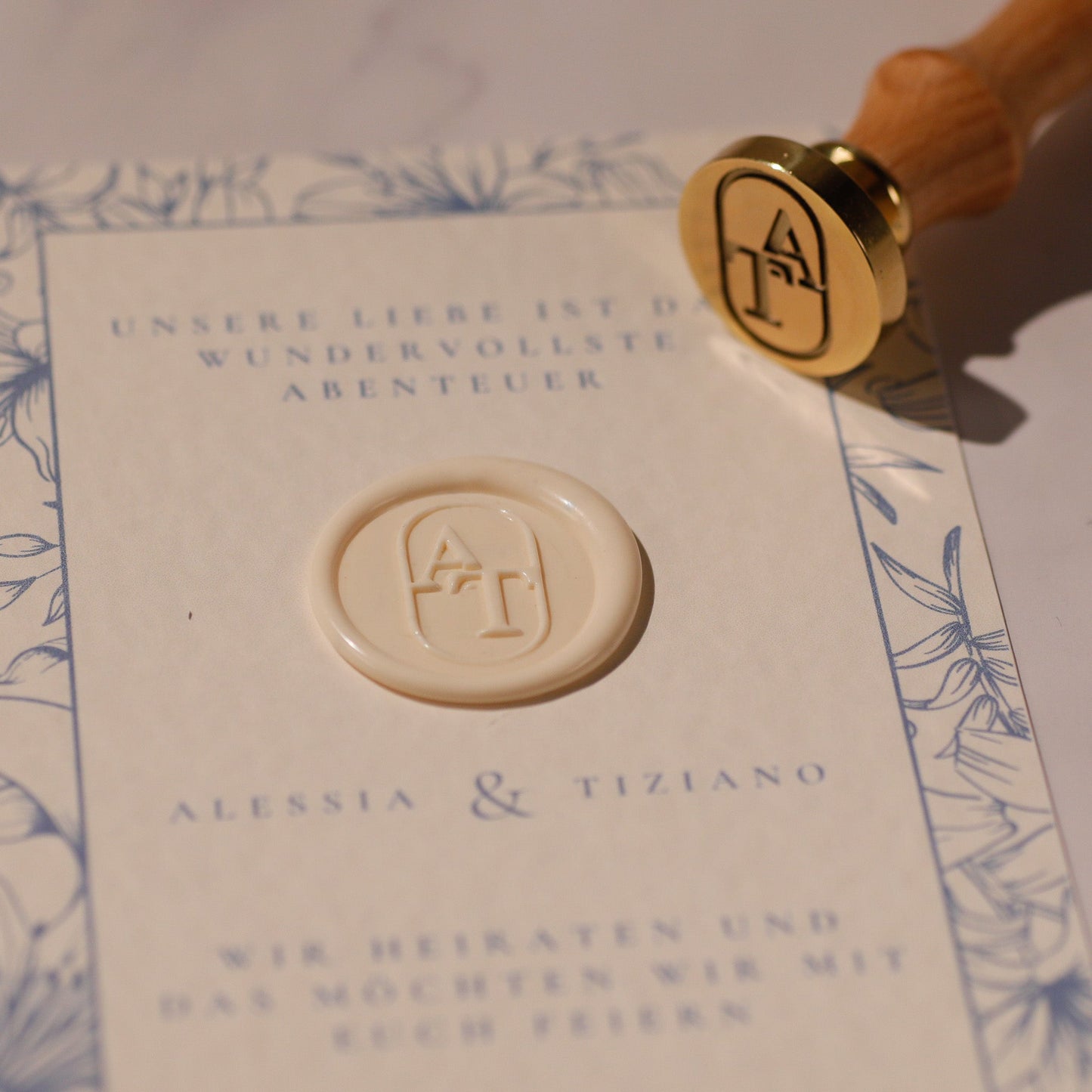 Siegelstempel „Lissabon" - IN LOVE WITH PAPER