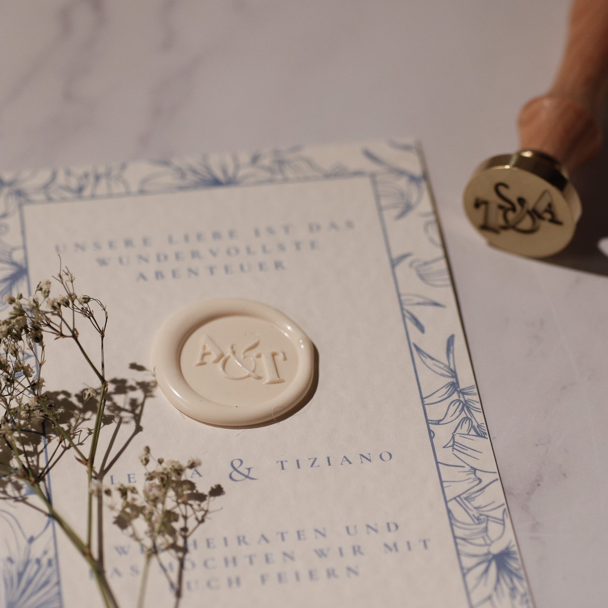 Siegelstempel „London" - IN LOVE WITH PAPER