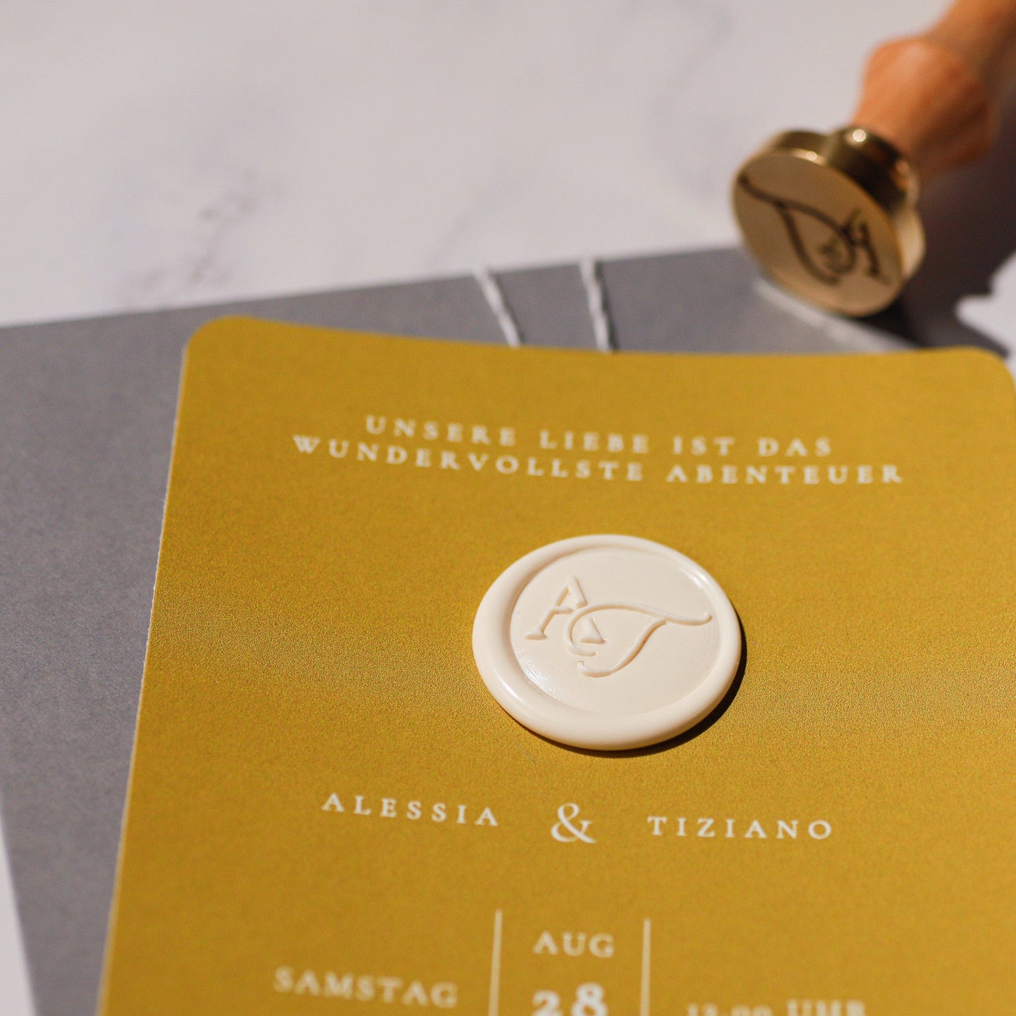 Siegelstempel „Mailand" - IN LOVE WITH PAPER