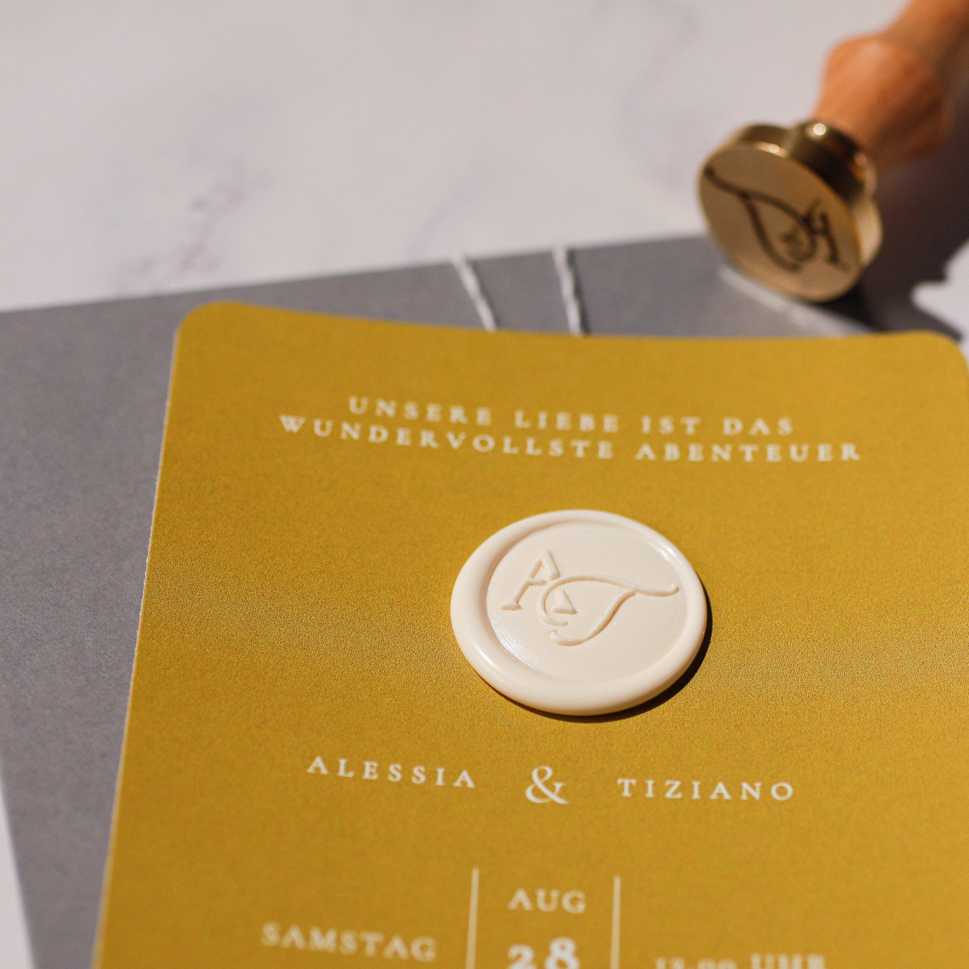 Siegelstempel „Mailand" - IN LOVE WITH PAPER
