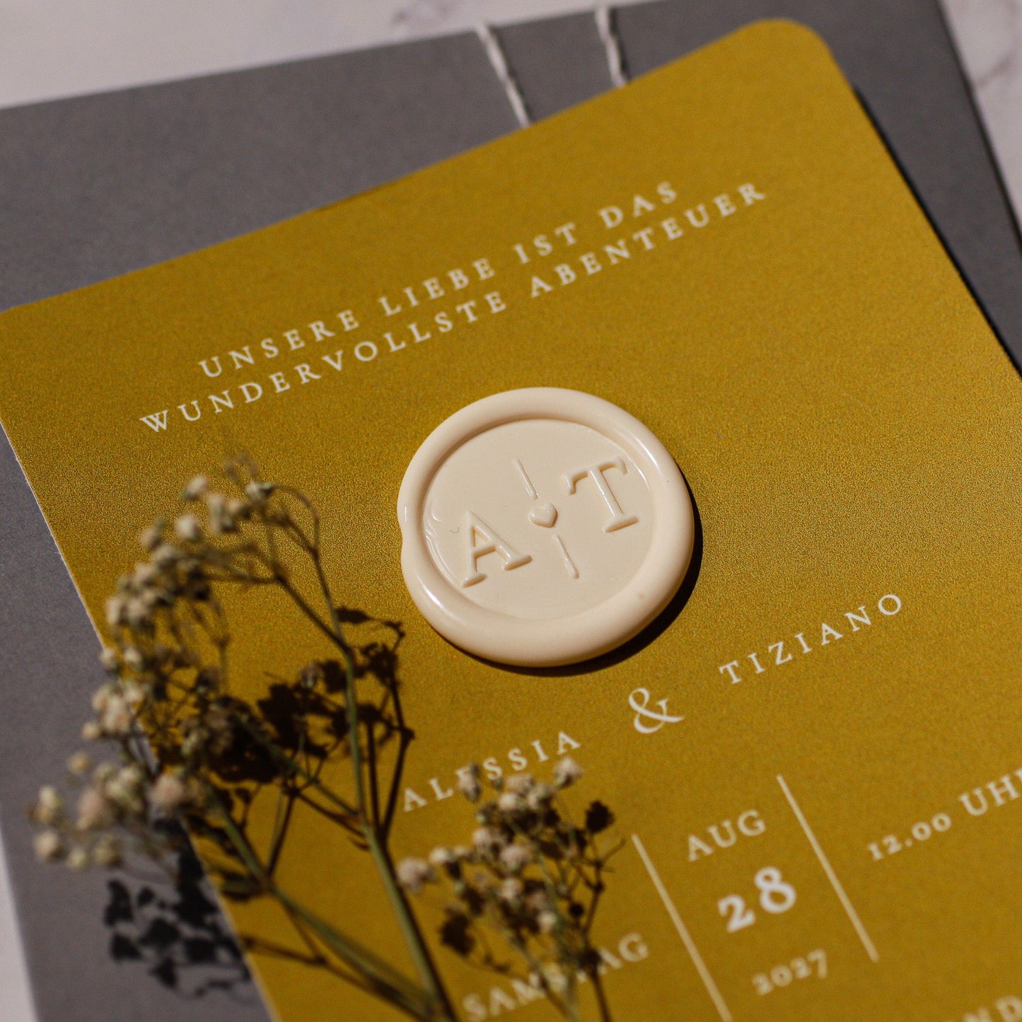 Siegelstempel „Stockholm" - IN LOVE WITH PAPER