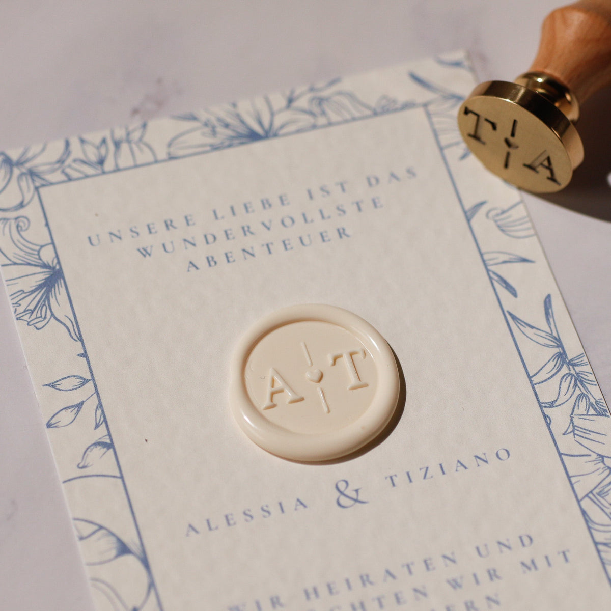 Siegelstempel „Stockholm" - IN LOVE WITH PAPER