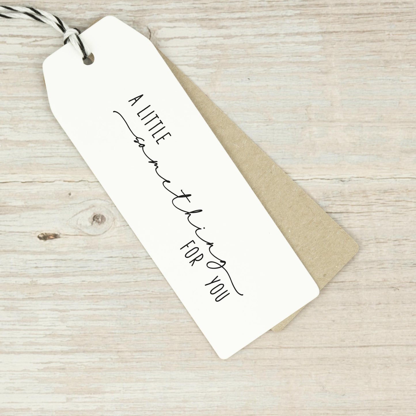 Stempel "A little something for you"