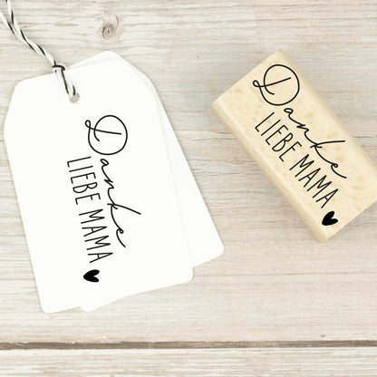 Stempel "Danke liebe Mama" - IN LOVE WITH PAPER